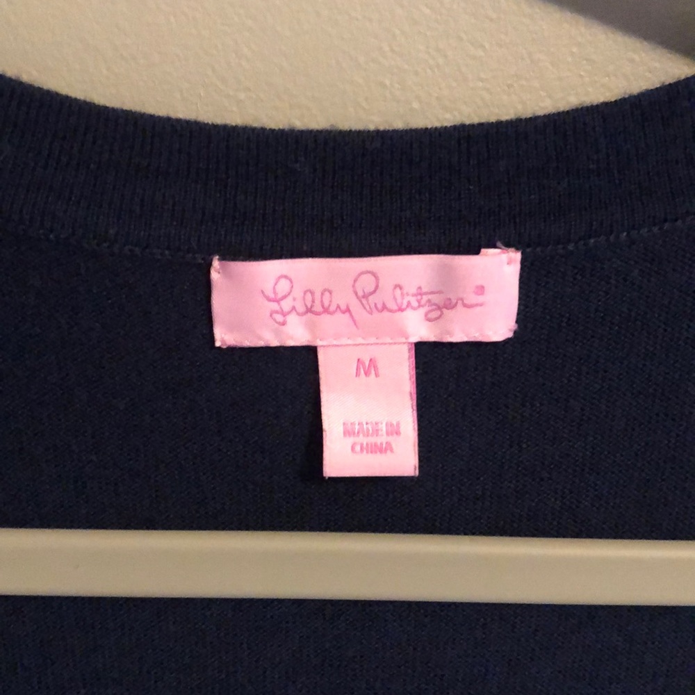 Lily Pulitzer Navy Cardigan